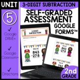 3 Digit Subtraction with Regrouping using Google Forms™ M5L14