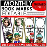 Customizable Book Marks for the YEAR | Editable Book Marks BUNDLE