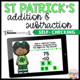 St. Patrick's Day Addition and Subtraction Boom Cards