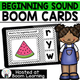 Beginning Sounds BOOM Cards for Preschool or Kindergarten