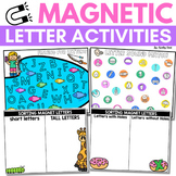 Magnetic Letter Alphabet Activities for Preschool, Pre-K, 
