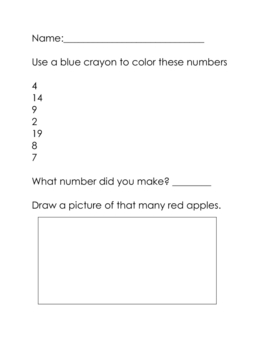 1 20 chart coloring in the numbers by creative teaching tpt