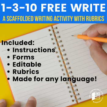 Preview of Writing Activity: 1-3-10 Free Write