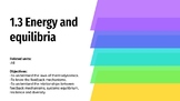 1.3 Energy and equilibria (IB - Environmental Systems and 