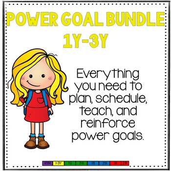 Preview of 1-3 Yellow (1Y) (2Y) (3Y) Reading Level Power Goal Notebook ARC & IRLA Aligned