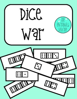 Preview of 1 - 30 Dice War Game