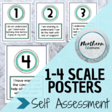 1-4 Scale Student SELF ASSESSMENT POSTERS