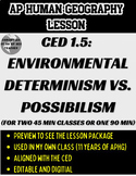 1.5 - Environmental Determinism vs. Possibilism