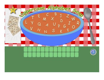 Preview of Alphabet Soup & Number Soup  - Letter & Number Recognition & Order Activity