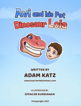 Preview of 1 Book 1 Avi and his Pet Dinosaur Lola Story 1