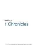 1 Chronicles WORD Guide