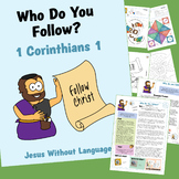 1 Corinthians 1:10-18 Kidmin lesson & Bible crafts