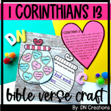 1 Corinthians 13 Bible Craft l Love Jar Craft l Valentine'