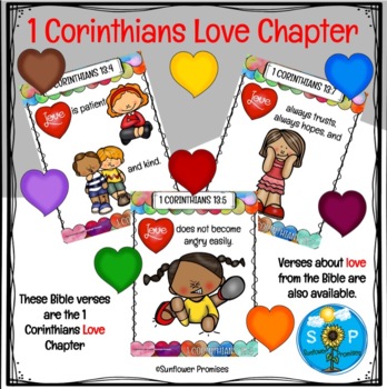 Preview of 1 Corinthians 13 Love Chapter Bible Passage