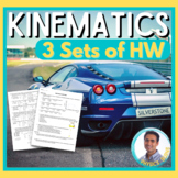 1D Kinematics Homework Set