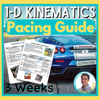 Preview of 1-D Kinematics Pacing Guide