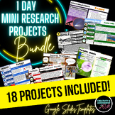 1 Day Mini Research Projects for Google Slides™ GROWING BU