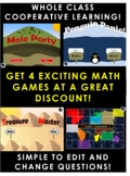 1 Digit Addition WITH REGROUPING - Bundle of 4 Games | EAS