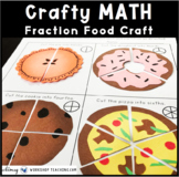1 Fraction Food Math Craft (From Crafty Math Bundle 3)