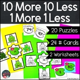 1 Less 1 More 10 Less 10 More Puzzles 0-120 Frogs