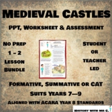 Medieval Castles - 1 - 2 Lesson Bundle - Medieval Europe