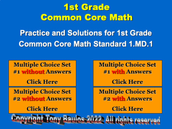 Preview of 1.MD.1 1st Grade Math - Order Three Objects by Length Bundle with Google