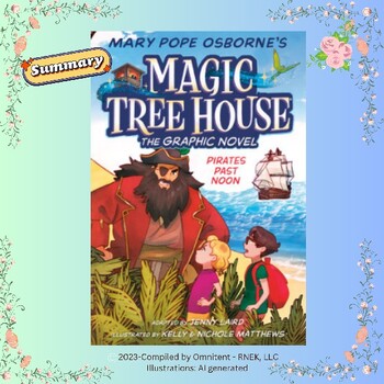 Preview of 1 Magic Tree House - Pirates Past Noon Story Includes Easel Worksheet!