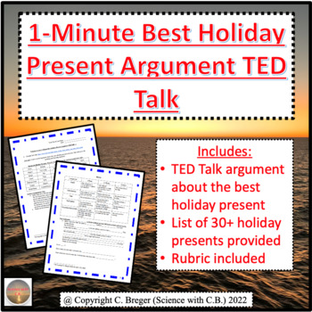 Preview of 1-Minute Best Holiday Present Argument Talk