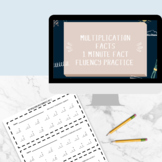 1 Minute Fact Fluency in the Classroom Multiplication