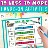 1.NBT.C.5 Ten More and Ten Less Activities | 10 more 10 le