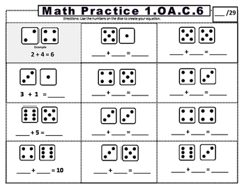 1.OA.C.6 Math Unit by Master 1st Grade | Teachers Pay Teachers