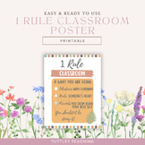 1 Rule Classroom Poster