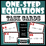 One-Step Equations Task Cards Scoot Speed Dating Partner Activity