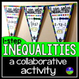 1-Step Inequalities Math Pennant Activity