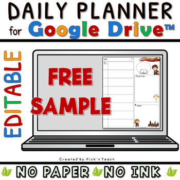 1 Free Editable Teacher Planner Template For Wizards In Google Drive