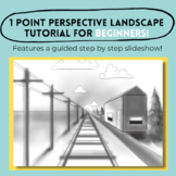 1 point perspective landscape tutorial