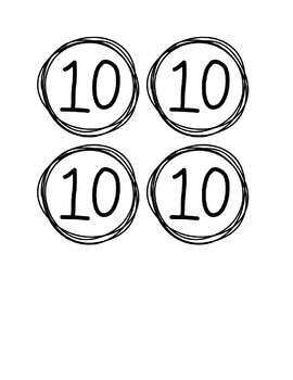 1's, 10's, and 100's Printables by The Hoppy Teacher | TpT