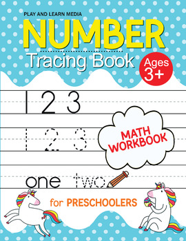 Preview of 1 to 20 Number Tracing, Writing Practice & Basic Math Worksheets - PDF Printable