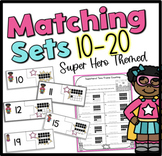Superhero Counting Sets Numbers 10 - 20