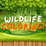 10 Adorable Kids Wildlife Coloring Pages