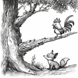 10 Aesop's Fables Coloring Books For Children (1)