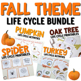Awesome Fall Life Cycle Bundle for Montessori Activities o