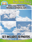 10 Blue Skies Stock Photos Pack — Includes Commercial License!