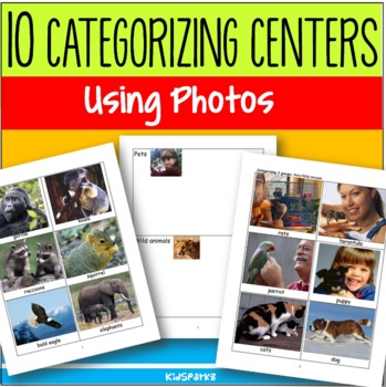 Preview of 10 Categorizing Activity Centers Using Photos Differentiated