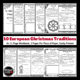 10 Christmas Traditions from Europe Workbook