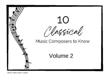 Preview of 10 Classical Music Composers to Know  Flashcards Volume 2