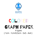 Free 10 Colored Graph Papers  (41 pages 4 types : 1 cm  0.