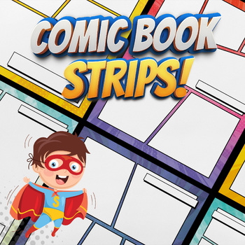 Preview of Comic Book Strip Templates: 23 Creative Styles for Aspiring Storytellers