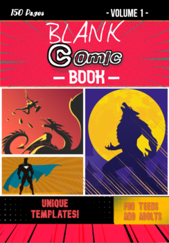 Preview of 10 Comic Strips Templates - Package 2 of 15 - Perfect for Summer & End of Year