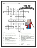 10 Commandment Crossword Puzzle- Catholic